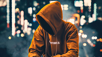 Hoodie Anonymus Boy Sitting Aside , alone, hoodie, anonymus, artist, artwork, digital-art HD wallpaper
