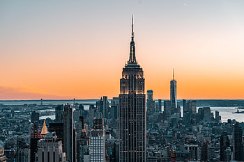 Cities, Sunset, Sky, Architecture, City, Skyscraper, Building HD wallpaper
