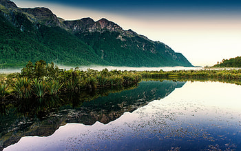 Lake Sunlight, lake, sunlight, nature HD wallpaper