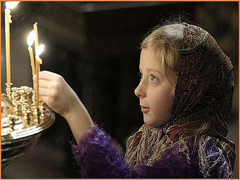 Little russian orthodox girl, orthodox, russian, candles, girl, little HD wallpaper
