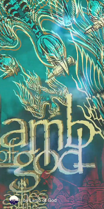 Lamb of God, art, metal HD phone wallpaper