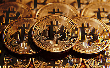 Cryptocurrency, Bitcoin , Finance on MacBook Pro, Digital currency HD wallpaper