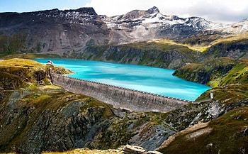 mountain-lake, lakes, outdoors, nature, mountains HD wallpaper
