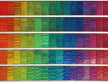 Architecture, Rainbow, Miscellanea, Miscellaneous, Multicolored, Motley, Iridescent, Facade HD wallpaper