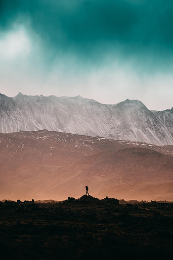 Nature, Sky, Silhouette, Loneliness, Lonely, Alone HD phone wallpaper