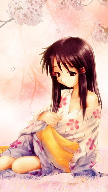 Cute For Girls, Sakura Girl, cartoon HD phone wallpaper
