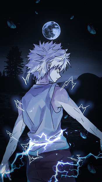 Killua, art, hisoka, gon, ging, hunterxhunter, anime HD phone wallpaper