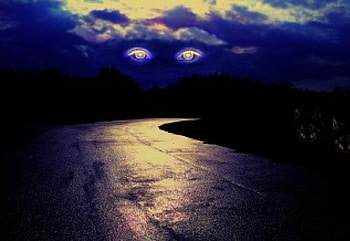 Night. (Eyes), others, abstract, fantasy, art HD wallpaper
