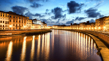 Cities, Rivers, Italy, Pisa HD wallpaper