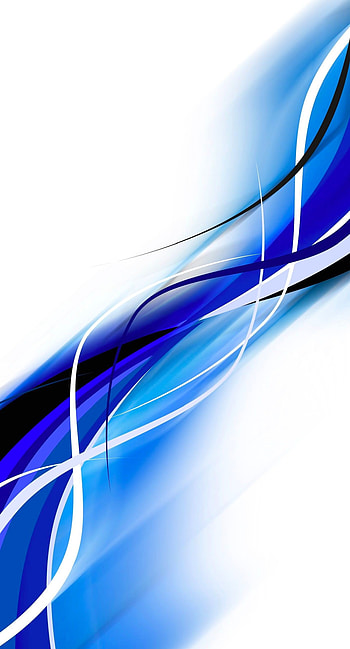 Cool blue-white pattern 7 Plus HD phone wallpaper