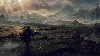 middle-earth shadow of mordor, the lord of the rings, talion HD wallpaper