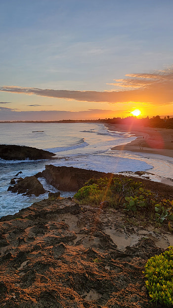 Sunrise Beach, PR HD phone wallpaper