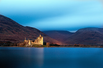 Kilchurn Castle On Loch Awe - Scotland, Scottish Highlands, Scottish Castles, Loch Awe, Scotland, Kilchurn Castle HD wallpaper