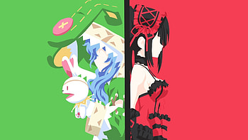 Yoshino, Kurumi Tokisaki, Date A Live, anime girls HD wallpaper