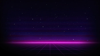 Vapor, retro art, twilight lines, abstract HD wallpaper