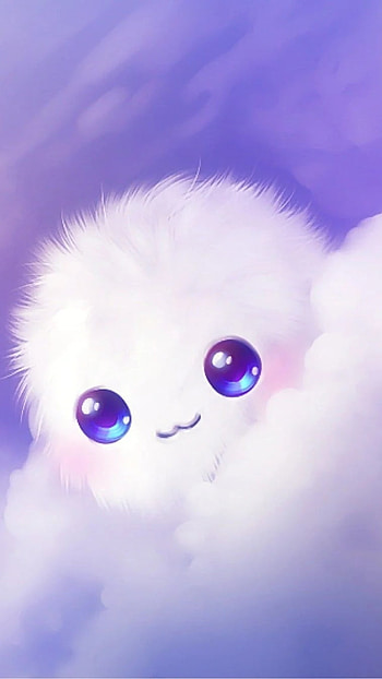 A Cute, Purple Background HD phone wallpaper