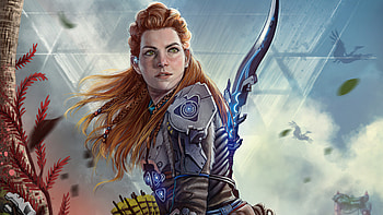 Aloy Horizon Forbidden West HD wallpaper