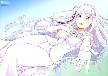 Emilia, Anime, Re:Zero - Starting Life in Another World, Emilia (Re:ZERO) HD wallpaper