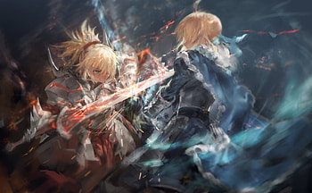 Saber Fate Apocrypha, fate-apocrypha, anime, artist, artwork, digital-art, knight, warrior HD wallpaper