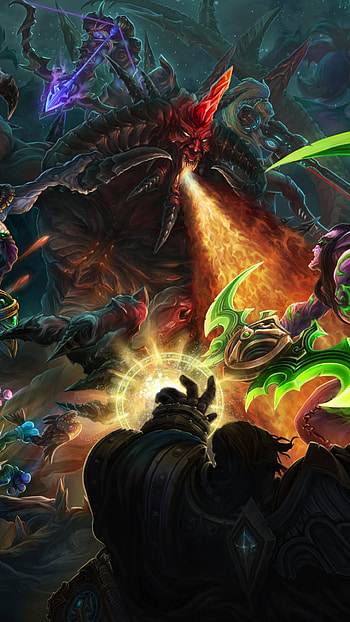 Heroes of the Storm, Background , mobile tablet, Storm HD phone wallpaper