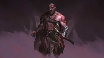 Kratos Battle Ready, kratos, god-of-war, games, 2024-games, ps-games, artwork, video-games, artstation HD wallpaper