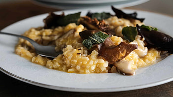 Mushroom risotto, Vegan chefs, Food HD wallpaper