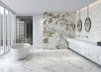 Marble-inspired tiles, Natural beauty, Modern flooring solution, Durable and stylish HD wallpaper