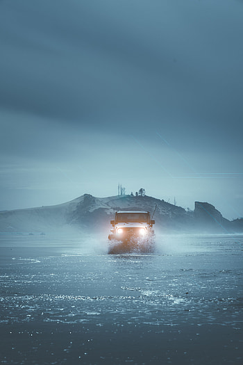 Water, Cars, Fog, Car, Suv HD phone wallpaper