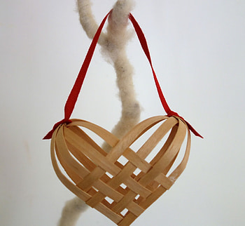 ๑๑, HEART, basket, love, RED HD wallpaper