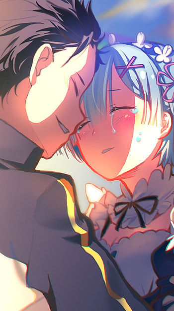 Emotional Moments: Subaru & Rem | Re:Zero Anime , Subaru Natsuki, Rem (Re:ZERO), Anime, Re:Zero - Starting Life in Another World HD phone wallpaper
