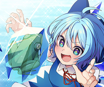 Cirno - Touhou, Cirno (Touhou), Anime, Touhou HD wallpaper