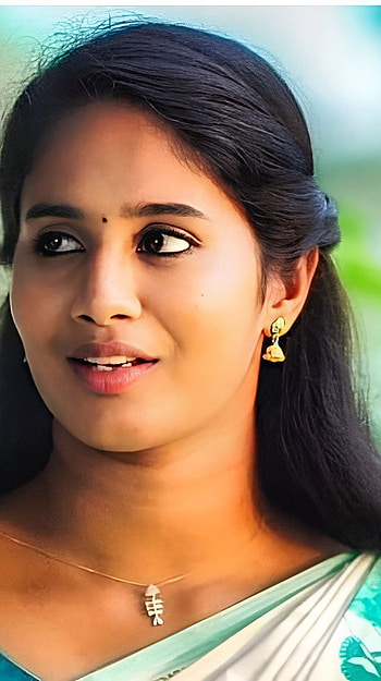 Brigda, tamil actress, saree beauty HD phone wallpaper