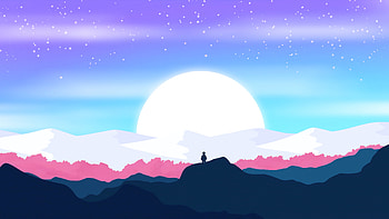 Embracing Minimalism, alone, minimalism, minimalist, artist, artwork, digital-art, deviantart HD wallpaper