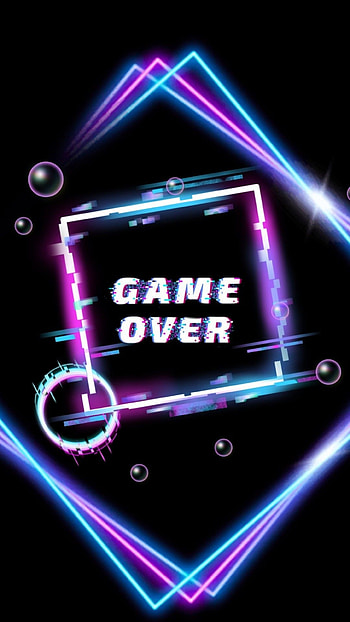 Game Over, Aesthetic , Dark and mysterious, Unique HD phone wallpaper