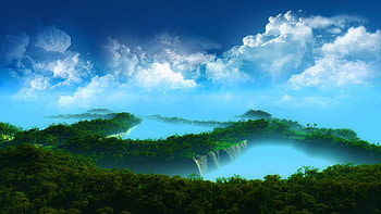 Landscape, Fantasy HD wallpaper