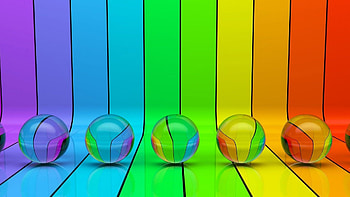 Rainbow colors , Transparent and abstract, Colorful and vibrant, customization HD wallpaper