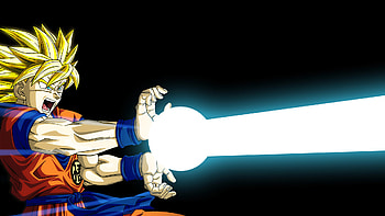 Goku's Kamehameha Wave Computer , Backgrounds . HD wallpaper