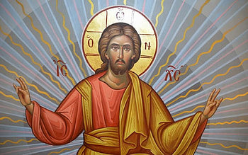 Jesus, Christ, painting, icon HD wallpaper