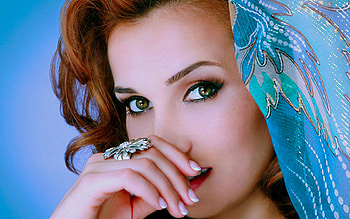 Eyes, girl, model, beauty HD wallpaper
