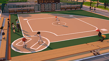 Let's School: Baseball Field, video game, Let's School HD wallpaper