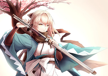 Anime, girl, CG, art HD wallpaper
