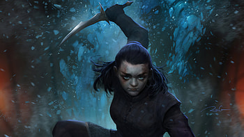 Arya Stark 2020, maisie-williams, arya-stark, artwork, artist, tv-shows HD wallpaper