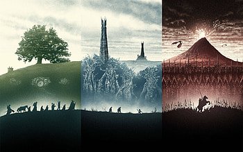 Classic Ents artwork, Original design, Reworked masterpiece, Middle-earth HD wallpaper
