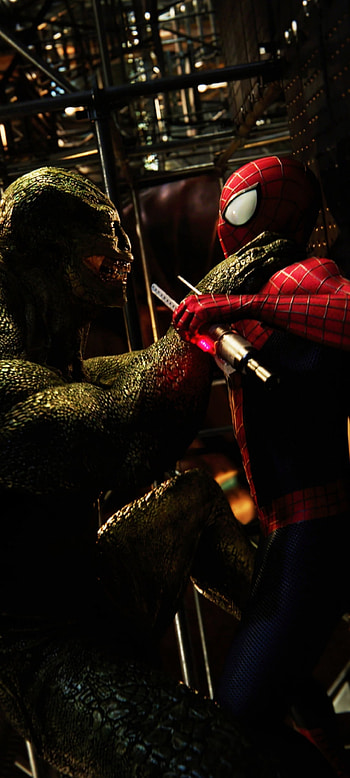 Lizard VS peter 3, Tasm, Spiderman HD phone wallpaper