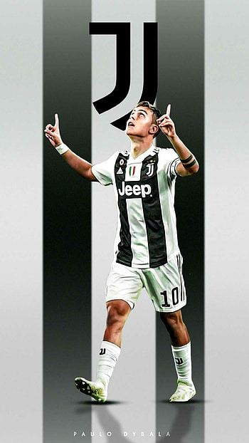 Forza Juve, Dybala juventus, Striking backgrounds, Football talent HD phone wallpaper
