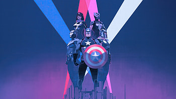 Avengers Twilight, captain-america, war-machine, thor, superheroes, artwork, digital-art HD wallpaper