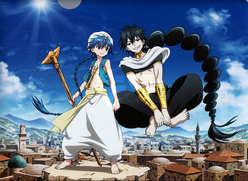 Magi labyrinth of magic, Maze-like adventure, Scenic gallery HD wallpaper