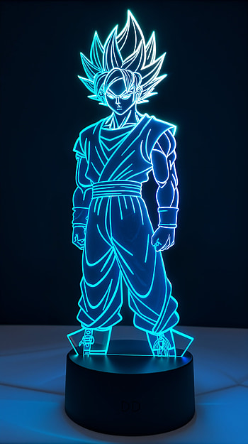 Anime Figure : Illuminate Your Screen with Style, Goku, Anime, decorative HD phone wallpaper