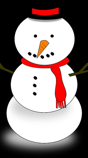 Snowman, Christmas HD phone wallpaper