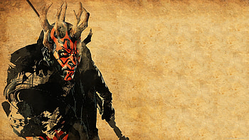 Horned Darth Maul for HD wallpaper